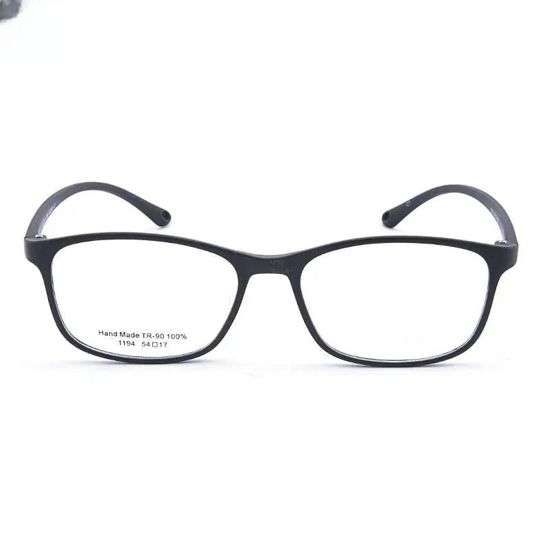 Men's Square Full Rim Titanium Sports Glasses 1194 — view 7 | Rx Spectacle