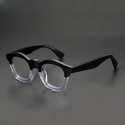 Unisex Round Full Rim Acetate Prescription Glasses Zxyj16 — view 1 | Rx Spectacle