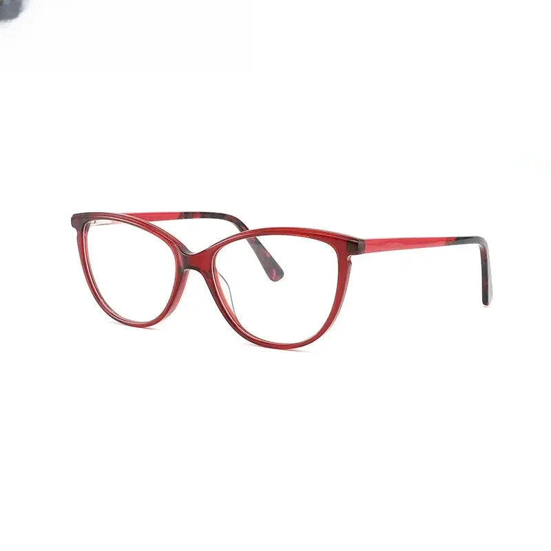Women's Square Full Rim Acetate Prescription Glasses 319014 — view 6 | Rx Spectacle