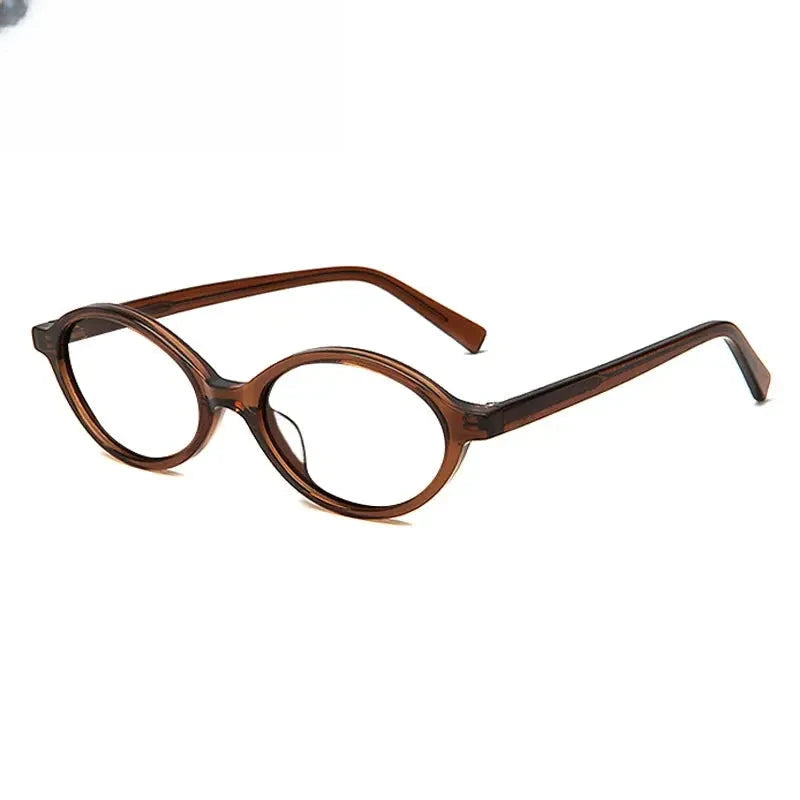 Women's Oval Full Rim Acetate Prescription Glasses 247080 — view 3 | Rx Spectacle