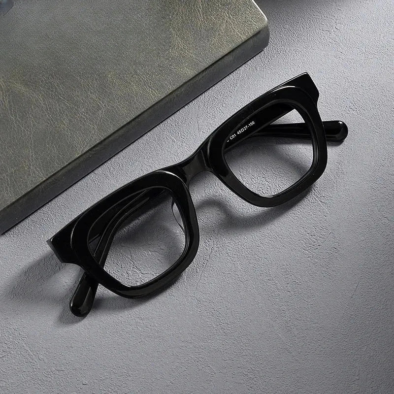 Unisex Square Full Rim Acetate Prescription Glasses Gxyj1478 — view 8 | Rx Spectacle