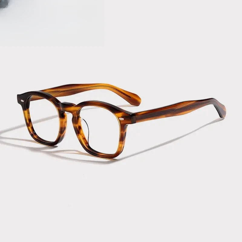 Unisex Square Full Rim Acetate Prescription Glasses Gxyj1516 — view 7 | Rx Spectacle