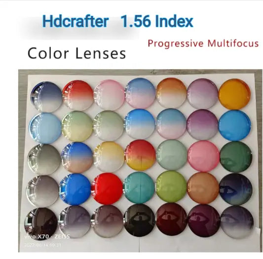 1.56 Index Progressive Polycarbonate Colored Lenses — view 1 | Rx Spectacle