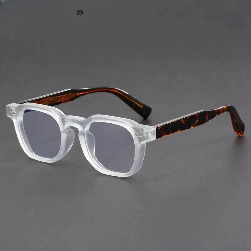 Unisex Browline Full Rim Acetate Reading Glasses 527499 — view 1 | Rx Spectacle