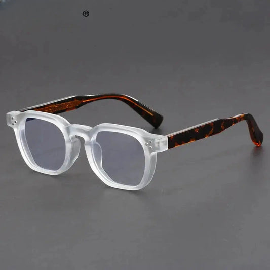 Unisex Browline Full Rim Acetate Reading Glasses 527499 — view 1 | Rx Spectacle
