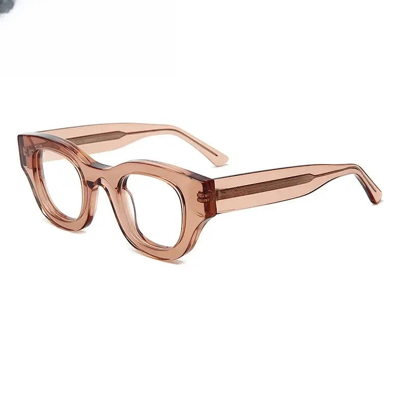 Unisex Square Full Rim Acetate Prescription Glasses 237043 — view 5 | Rx Spectacle