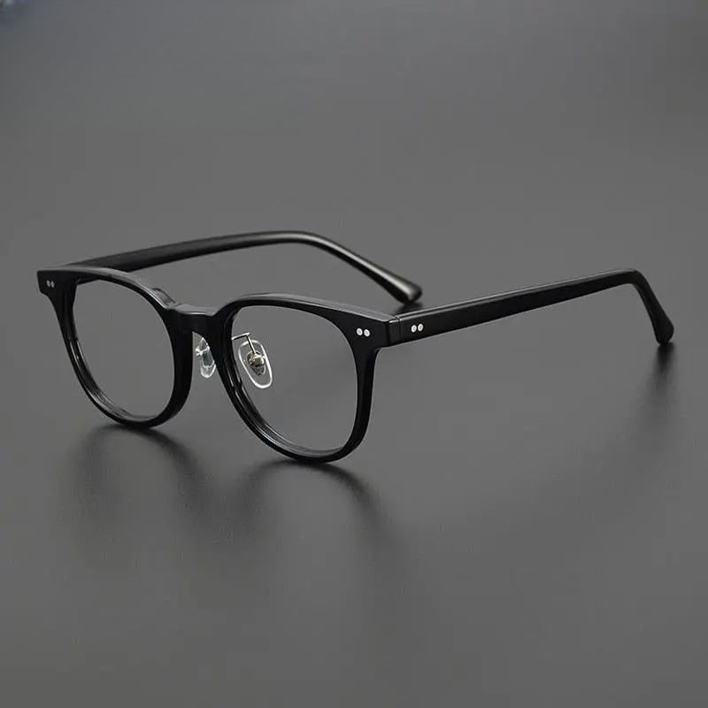 Unisex Round Full Rim Acetate Prescription Glasses Gxyj1042 — view 8 | Rx Spectacle