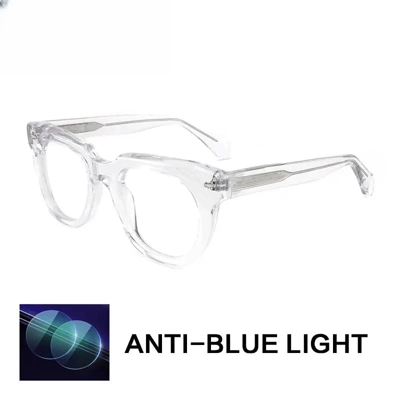 Unisex Square Full Rim Acetate Reading Glasses 882224 — view 3 | Rx Spectacle