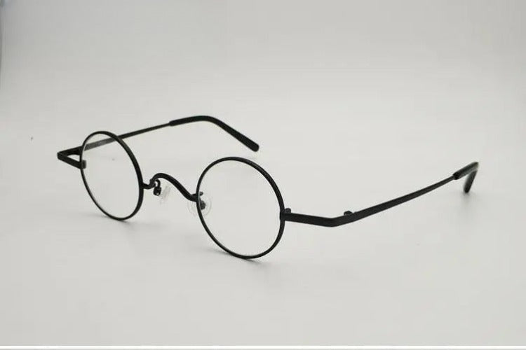 Unisex Round Full Rim Alloy Prescription Glasses 811001 — view 10 | Rx Spectacle
