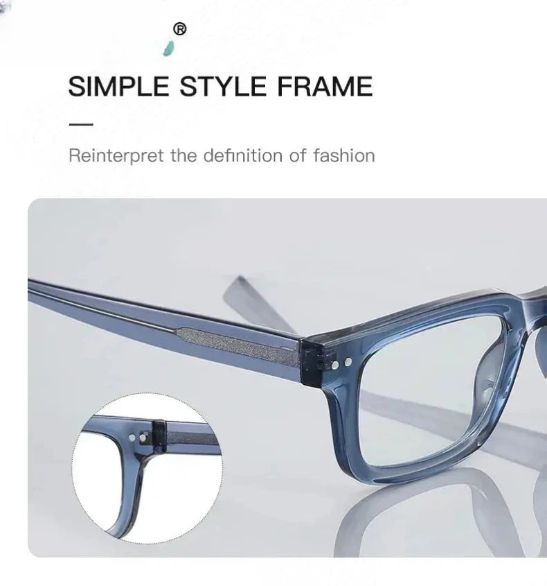 Unisex Square Full Rim TR90 Reading Glasses 2169 — view 4 | Rx Spectacle