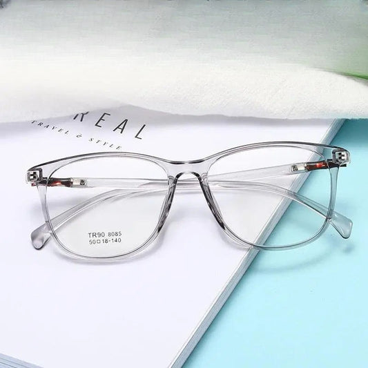 Unisex Square Full Rim TR90 Prescription Glasses 8085 — view 1 | Rx Spectacle