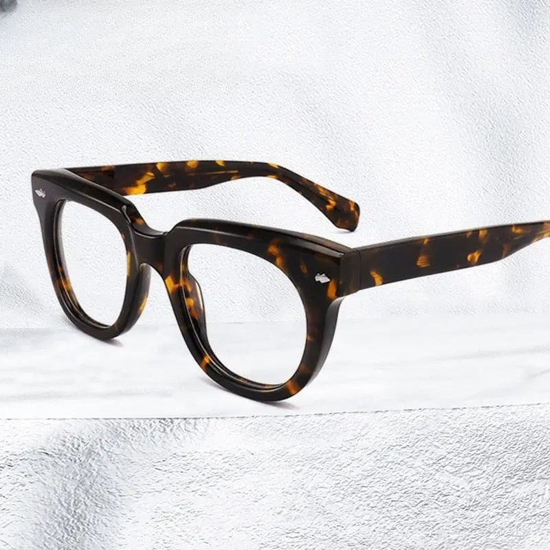 Unisex Square Full Rim Acetate Prescription Glasses Gxyj774 — view 1 | Rx Spectacle