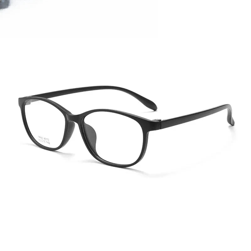 Women's Square Full Rim Titanium Prescription Glasses 88010 — view 6 | Rx Spectacle