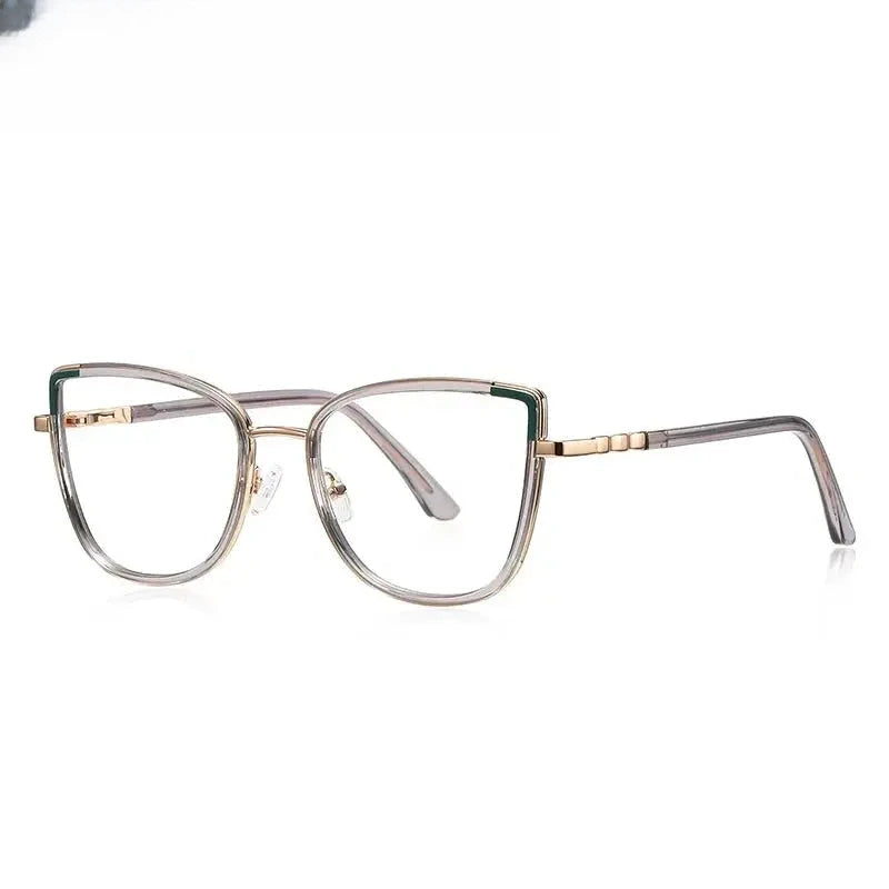 Women's Cat Eye Full Rim TR90 Prescription Glasses 613131 — view 1 | Rx Spectacle
