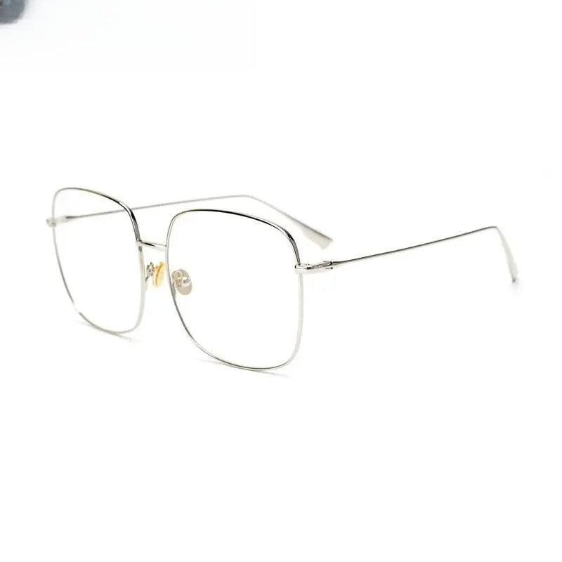 Women's Round Full Rim Titanium Prescription Glasses 18 — view 4 | Rx Spectacle