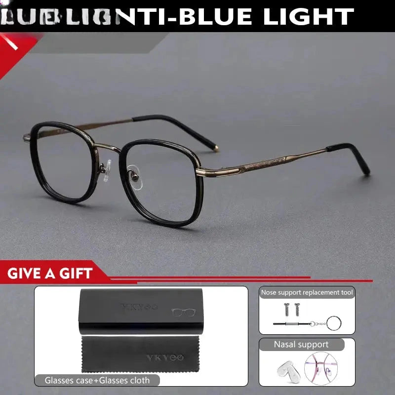 Unisex Square Full Rim TR90 Reading Glasses 10145 — view 6 | Rx Spectacle