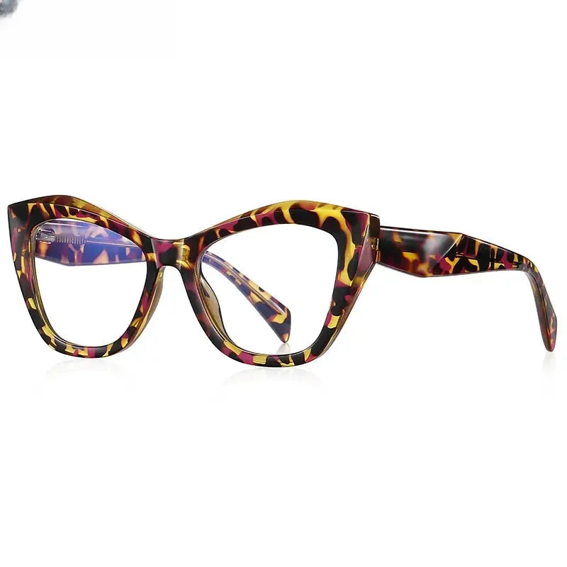 Women's Cat Eye Full Rim Acetate Reading Glasses 2197 — view 9 | Rx Spectacle