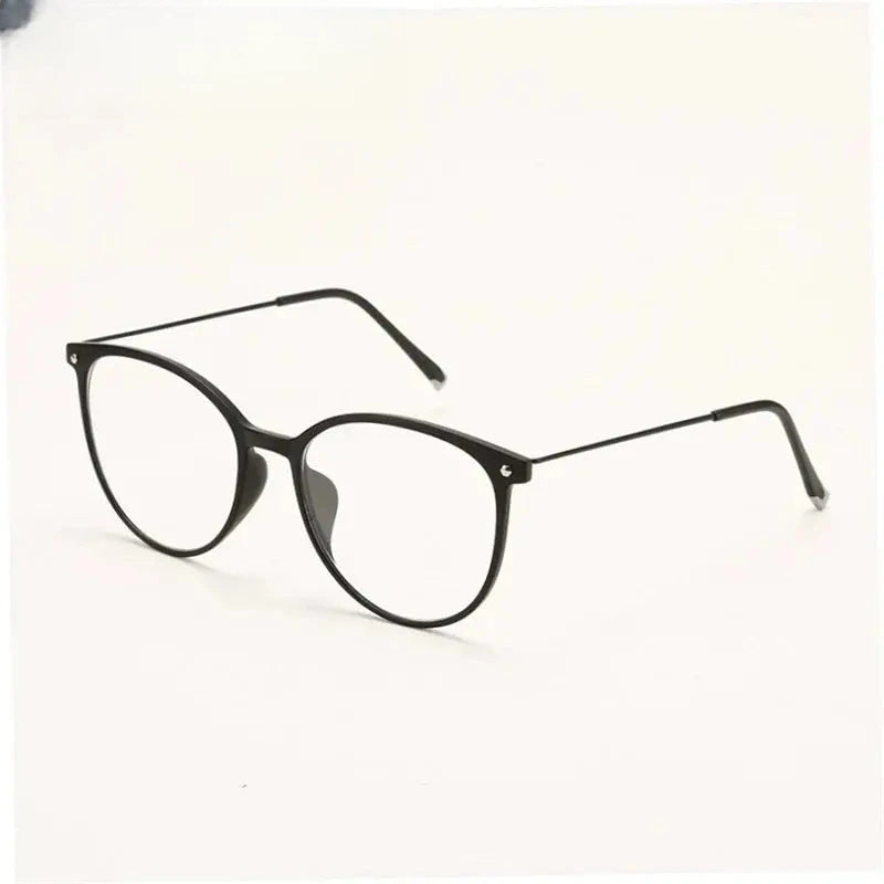 Unisex Round Full Rim Titanium Prescription Glasses 312155 — view 8 | Rx Spectacle