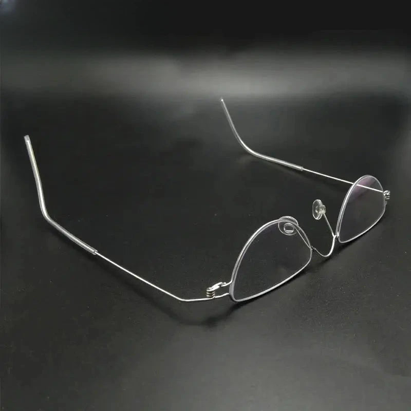Unisex Triangle Full Rim Flat Top Reading Glasses 4520r — view 6 | Rx Spectacle