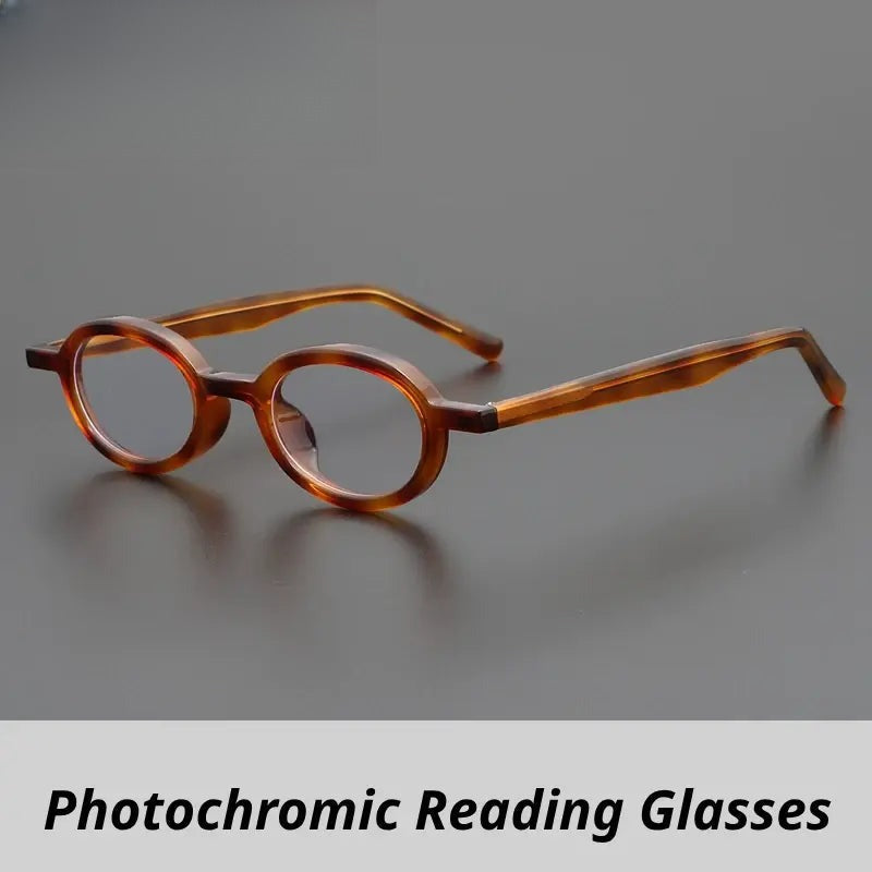 Unisex Round Full Rim Acetate Reading Glasses 69192 — view 1 | Rx Spectacle