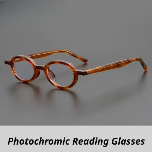 Unisex Round Full Rim Acetate Reading Glasses 69192 — view 1 | Rx Spectacle