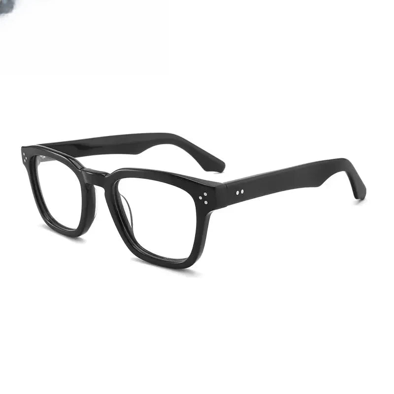 Men's Square Full Rim Acetate Prescription Glasses Gxyj1500 — view 8 | Rx Spectacle