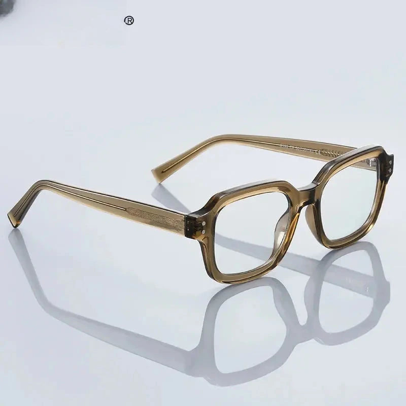 Women's Square Full Rim Plastic Reading Glasses Pfd2190 — view 3 | Rx Spectacle