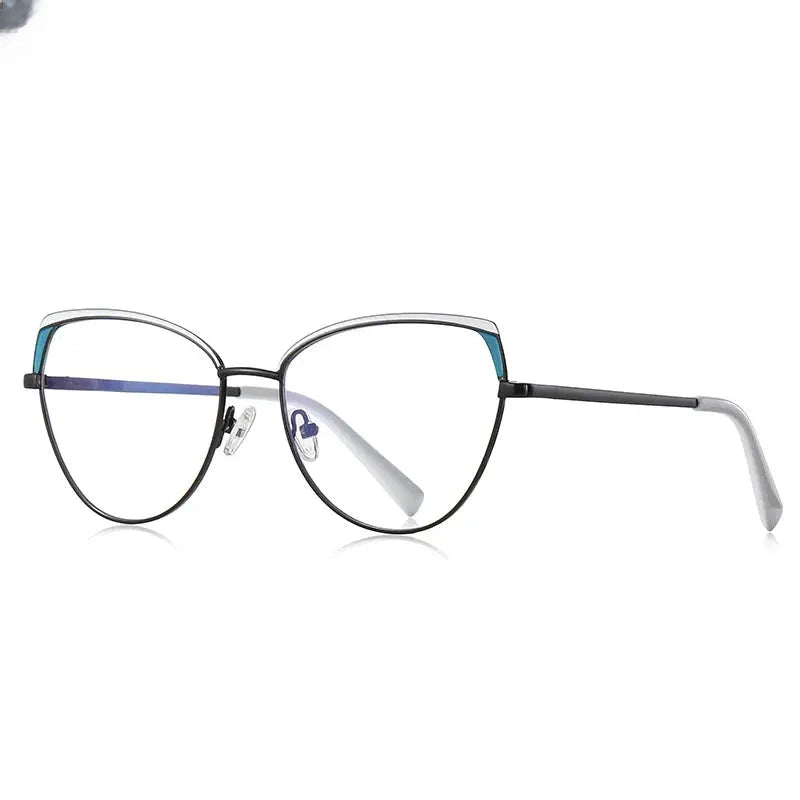 Unisex Square Full Rim Stainless Steel Reading Glasses 3105 — view 11 | Rx Spectacle