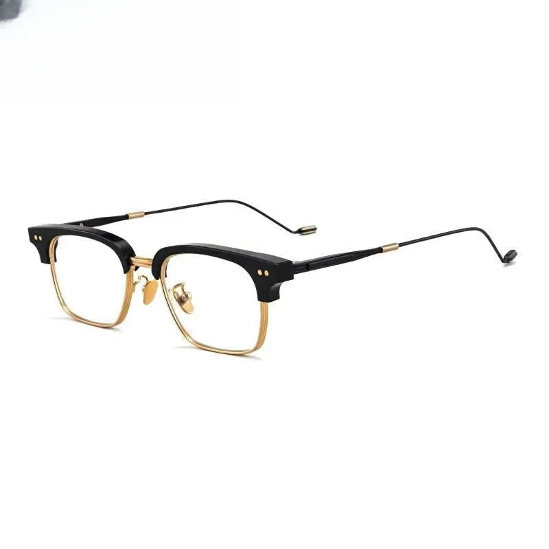 Unisex Square Full Rim Acetate Prescription Glasses Gxyj184 — view 8 | Rx Spectacle