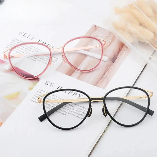 Women's Cat Eye Full Rim Acetate Prescription Glasses 408903 — view 1 | Rx Spectacle