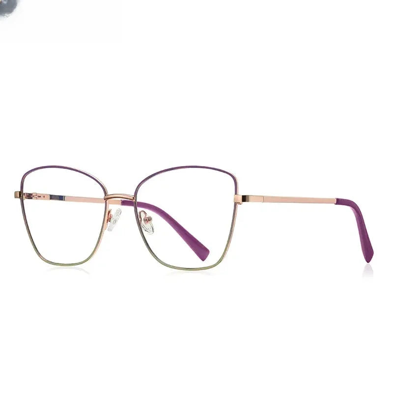 Unisex Square Full Rim Titanium Reading Glasses 3087 — view 12 | Rx Spectacle