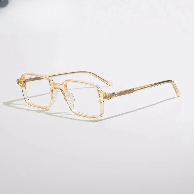 Unisex Square Full Rim Acetate Prescription Glasses Gxyj1514 — view 7 | Rx Spectacle