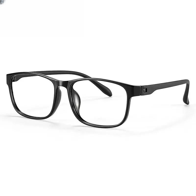 Unisex Square Full Rim Titanium Prescription Glasses 966011 — view 3 | Rx Spectacle