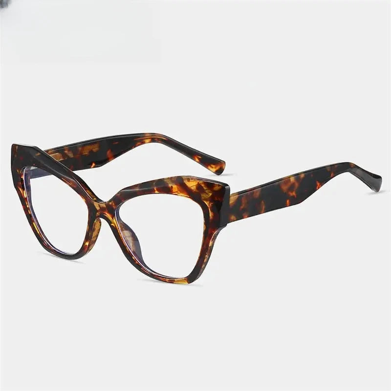 Women's Cat Eye Full Rim Acetate Prescription Glasses 87288 — view 5 | Rx Spectacle