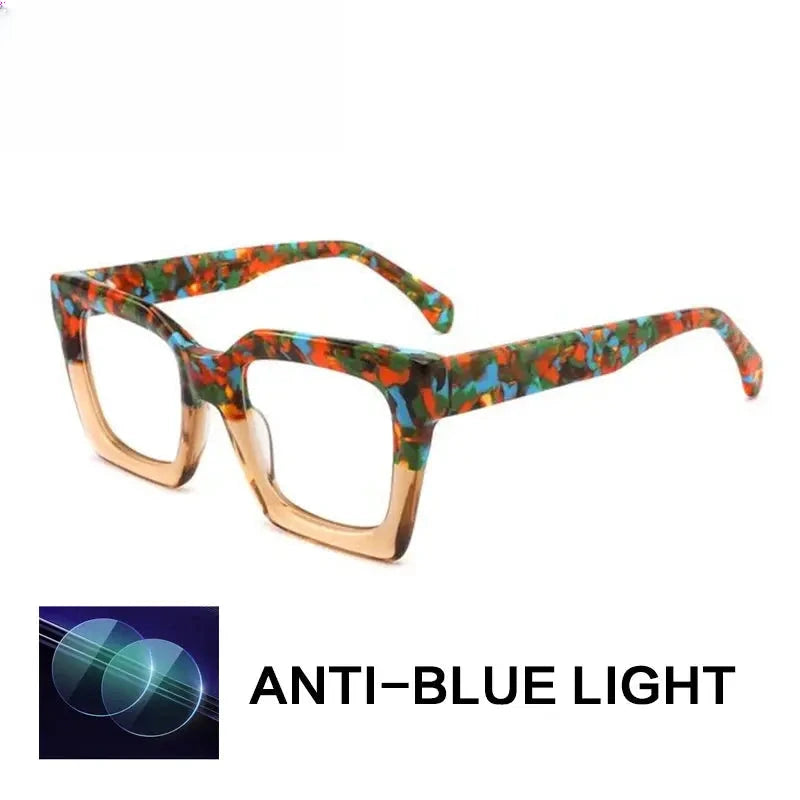 Women's Cat Eye Full Rim Acetate Prescription Glasses 882285 — view 5 | Rx Spectacle