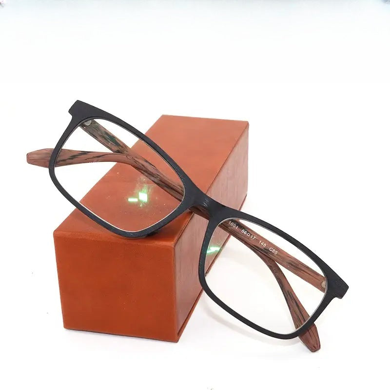 Unisex Polygon Full Rim Acetate Prescription Glasses 961691 — view 1 | Rx Spectacle