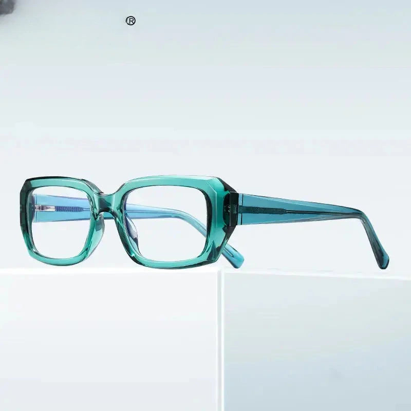 Women's Square Full Rim TR90 Reading Glasses 2154 — view 3 | Rx Spectacle