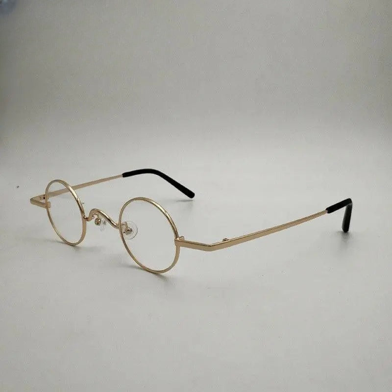 Unisex Round Full Rim Alloy Prescription Glasses 811001 — view 3 | Rx Spectacle
