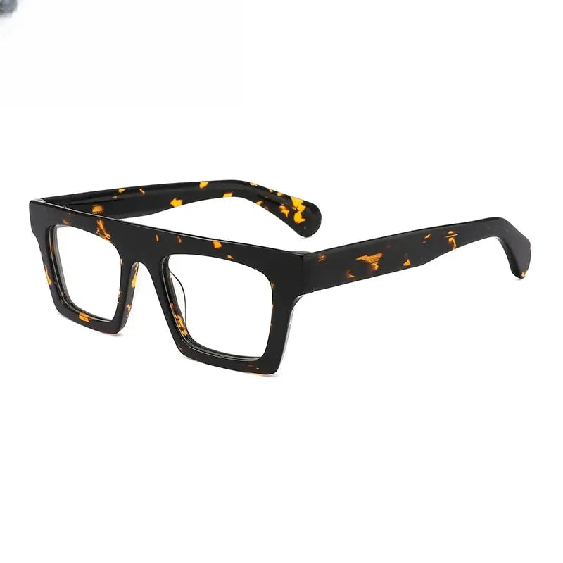 Unisex Browline Full Rim Prescription Glasses Gxyj1576 — view 3 | Rx Spectacle