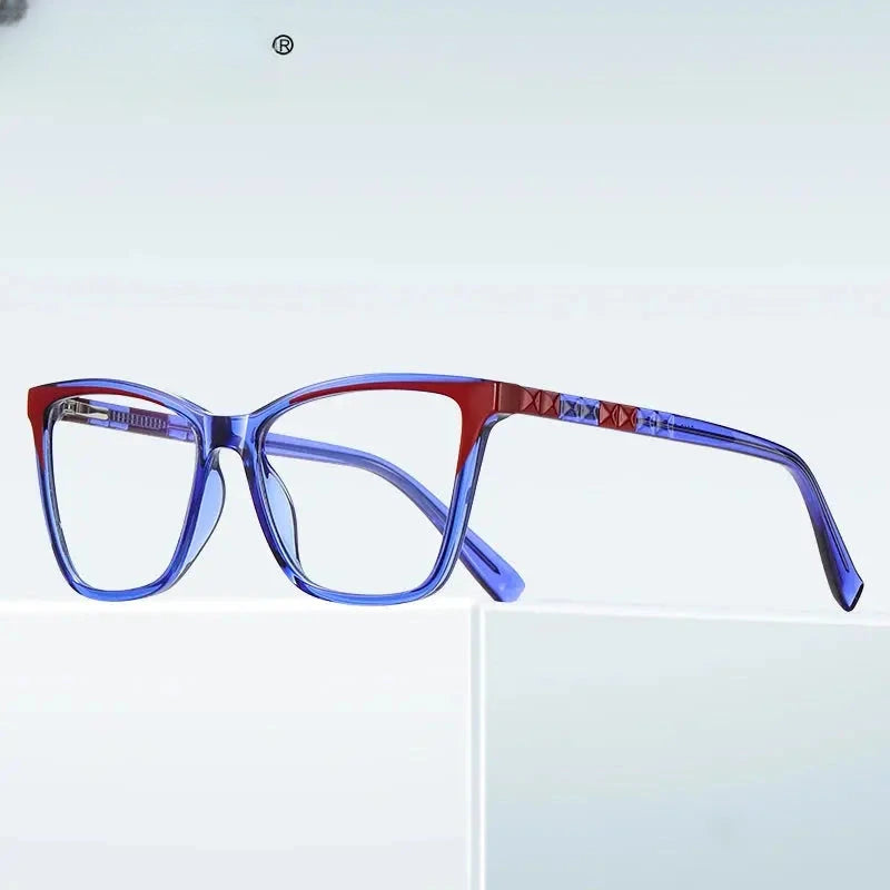 Unisex Square Full Rim TR90 Reading Glasses 2116 — view 3 | Rx Spectacle