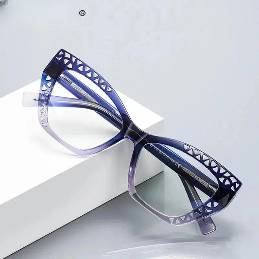 Women's Cat Eye Full Rim TR90 Reading Glasses 2182 — view 1 | Rx Spectacle