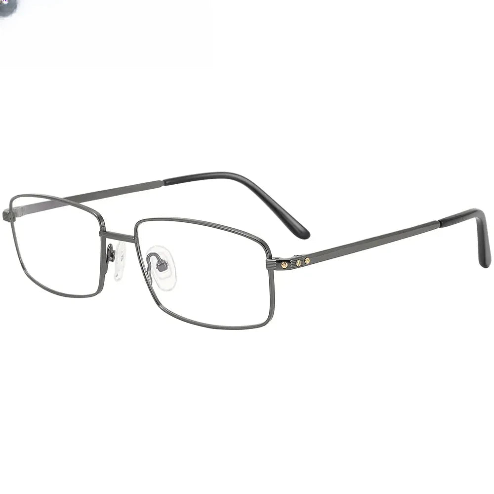 Unisex Square Full Rim Titanium Prescription Glasses 310085 — view 1 | Rx Spectacle
