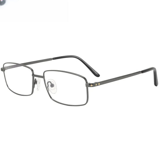 Unisex Square Full Rim Titanium Prescription Glasses 310085 — view 1 | Rx Spectacle