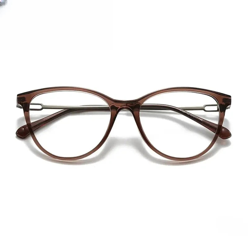 Women's Cat Eye Full Rim Acetate Prescription Glasses 341087 — view 4 | Rx Spectacle