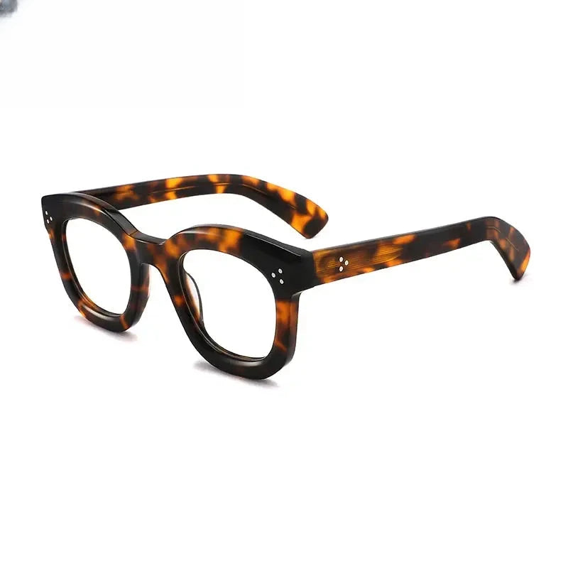 Unisex Cat Eye Full Rim Acetate Prescription Glasses Gx1535 — view 5 | Rx Spectacle