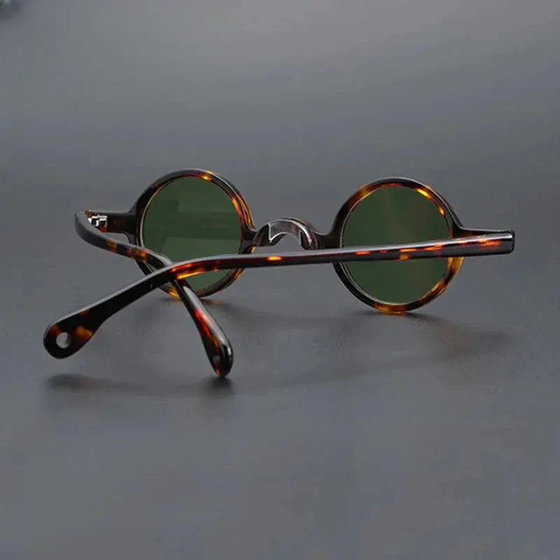 Unisex Round Full Rim Acetate Prescription Glasses 2534 — view 4 | Rx Spectacle