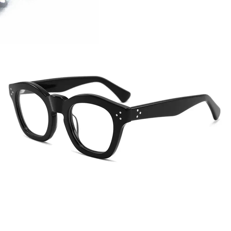 Unisex Square Full Rim Acetate Prescription Glasses Gxyj1480 — view 6 | Rx Spectacle