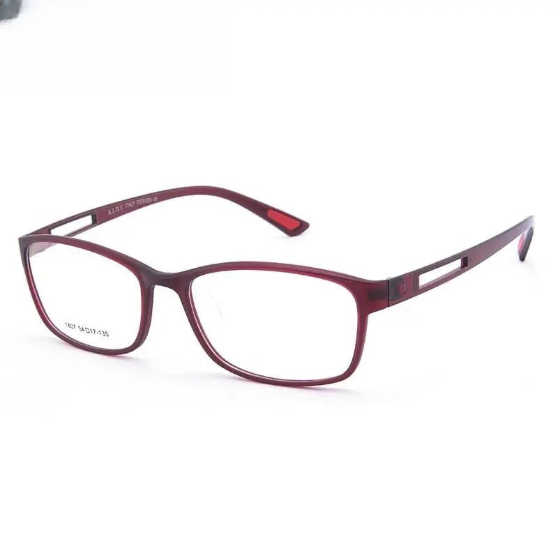 Men's Square Full Rim TR90 Prescription Glasses 1807 — view 6 | Rx Spectacle
