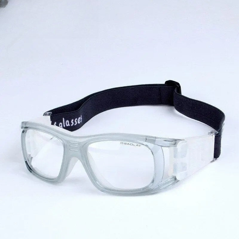 Unisex Square Full Rim Acetate Sports Glasses 0847 — view 4 | Rx Spectacle