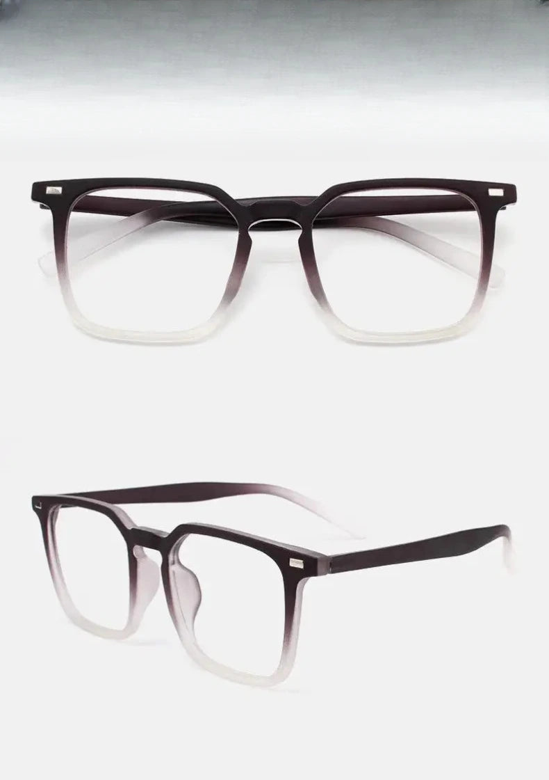 Men's Rectangular Full Rim TR90 Prescription Glasses 999900 — view 1 | Rx Spectacle
